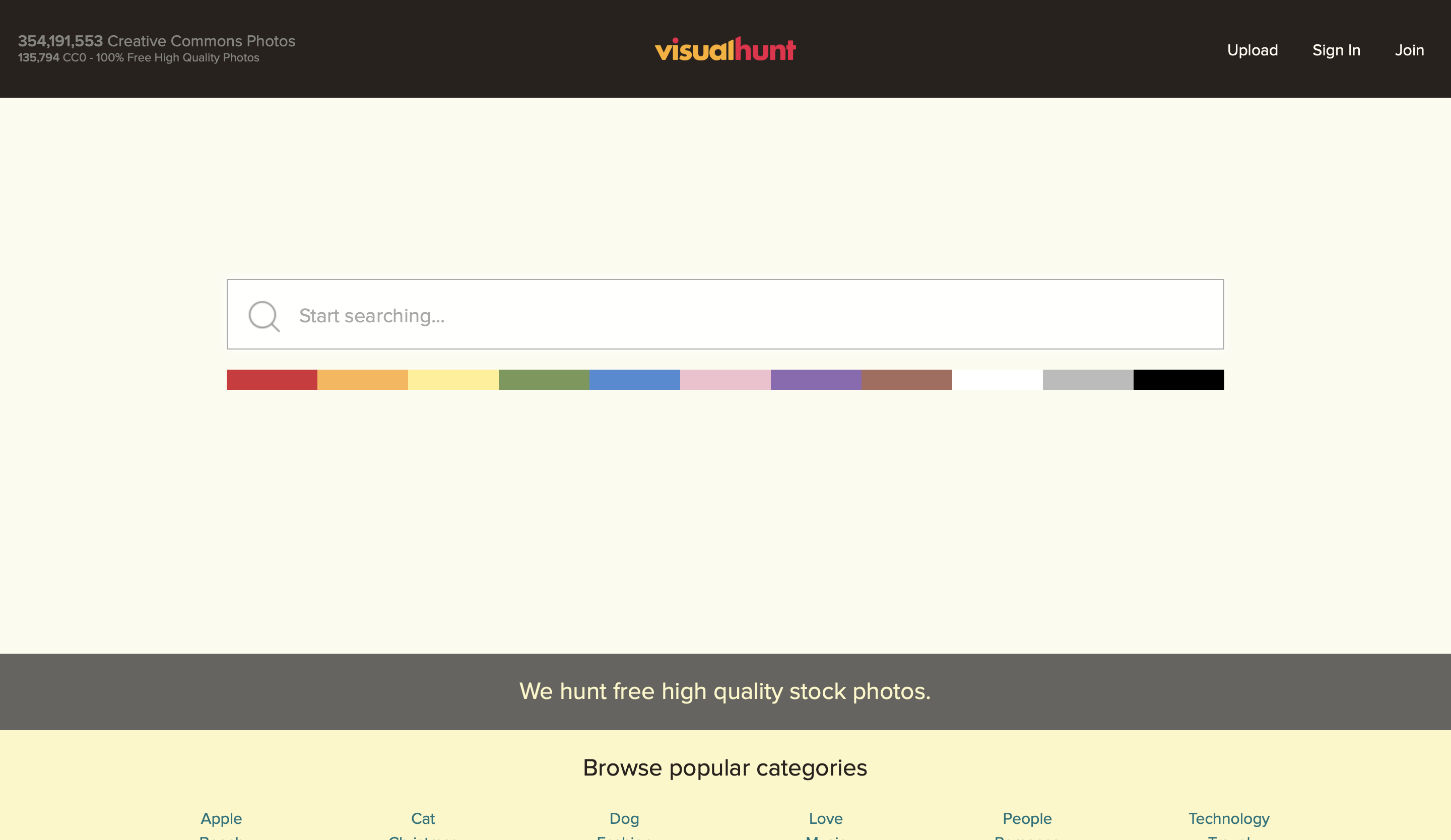 visualhunt點陣照片免費圖庫網站